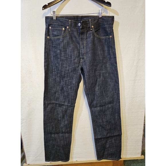 Levi's Other - Levi's 501 Men's Original Fit Jeans Dark Indigo Denim, Straight Leg, Button